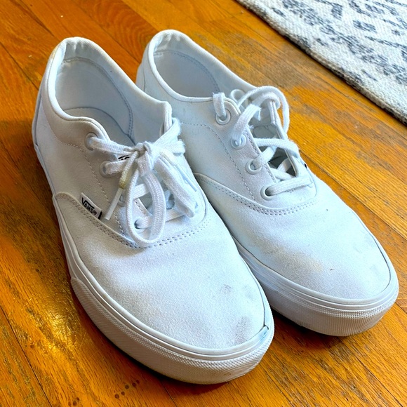 Vans Shoes - Vans women’s white sneakers